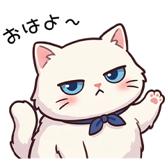 Cute Tsundere Cat Everyday Stickers