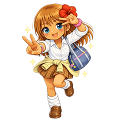 Heisei Gyaru Reaction Stickers