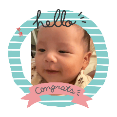 小泡芙開心貼圖