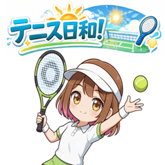 Sanami Loves Tennis!