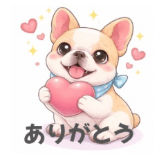Frenchie Daily Life Stickers