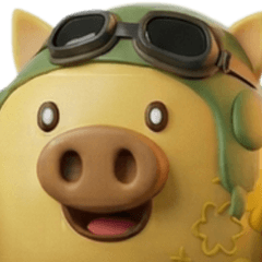 LINE stickers of Porco, the X character