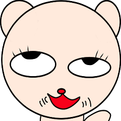 大臉攻擊熊表情