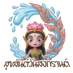 Raksasa Thevi Songkran Blessings