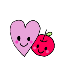 Mr.apple and Ms. heart