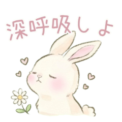 Comfy Bunny Stickers Spring ver.