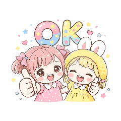 Dreamy Pastel Sisters (Daily Life)