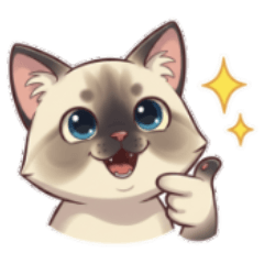 ★可愛布偶貓表情★ 無字版