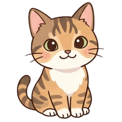 Kawaii cat stickers NANA
