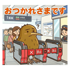 Kiwi | LostStickers Confidently Clueless