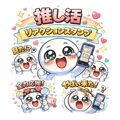 Fan Reaction Stickers