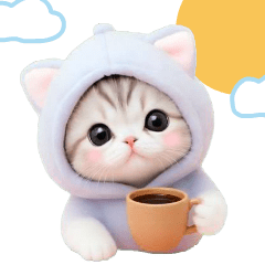 cute little cat gray nit keigo animation