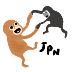 ふんわりウータンズとなかまたち　日本語