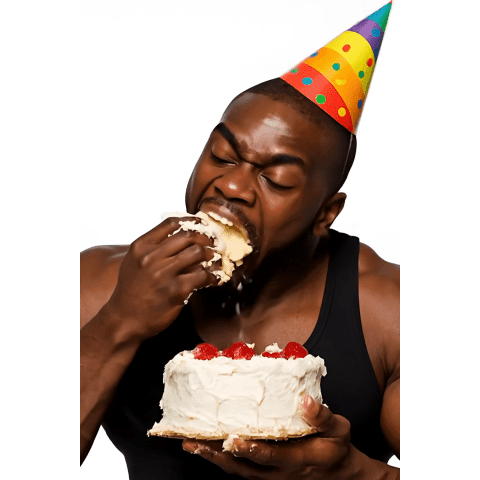 Macho Birthday Pop-Up!