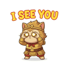 大聖貓6 英文 English 大貼圖