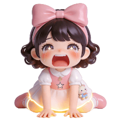 ★可愛妮妮★ 哭哭了