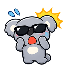 墨鏡無尾熊可愛日常 @SFW