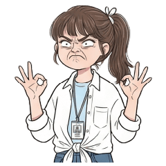 พับผ้า : ทำงานค่ะ : ไม่พูดอะไร