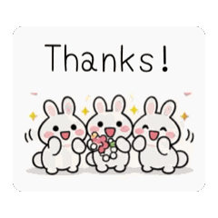 Wacha Bunnies Cute & Easy Stickers