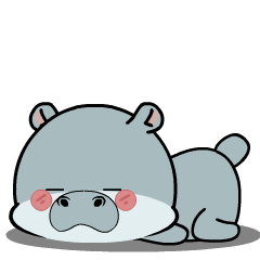 Cute Hippo 6 : Animated