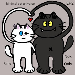 Rime&Nox Cute Minimal Cat Daily Chat EP2
