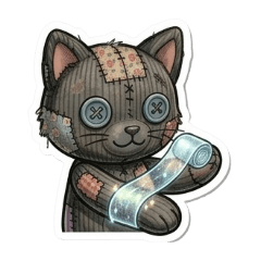 Wristband Cat: Healing Patchwork