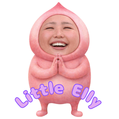Little Elly Cute Daily Stickers 16