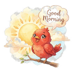 Ruddy Kingfisher Daily Stickers Vol.2