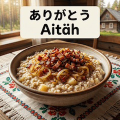 Estonia food stickers