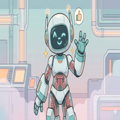 Humanoid robot stickers