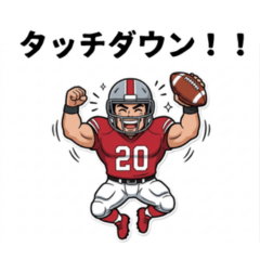 Football Player! Foot-kun Stickers