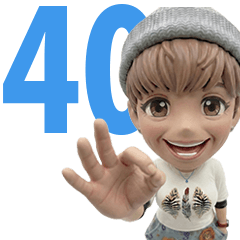 Jun's Zebra Sticker 40