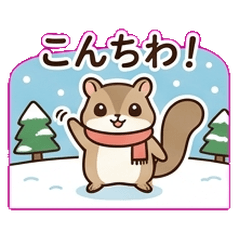 Fluffy Momonga's Winter Life