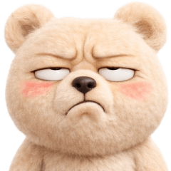 熊寶寶用表情敷衍你 大貼圖