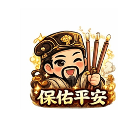 玉旨孔明先師專屬正能量LINE貼圖