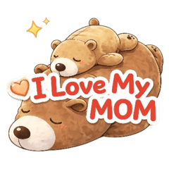 Bear Mom I Love You