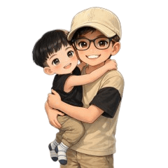 2brother is very happy