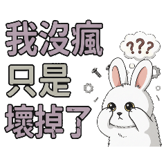 ★可愛兔★ 我沒瘋只是壞掉了