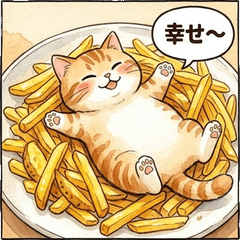 貓薯條飯テロ大人實用美食