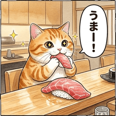 療癒美食貓咪：全肯定美味深夜食堂