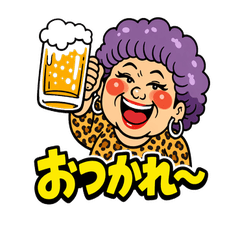 Osaka Auntie Daily Stickers