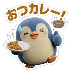 Fluffy Penguin Food Puns