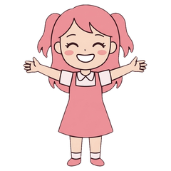 Pinky Girl Daily Joy