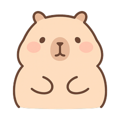 奶霧麻糬水豚 糯糯的日常萬用回覆