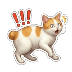 tufee 布丁貓咪寶寶，日常問候回應可愛療癒