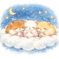 找了一片草地一起做雪天使