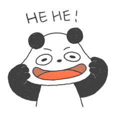百變的小熊貓