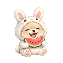 Rabbit Pome Season Stamp [No Dialogue]