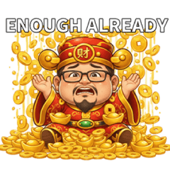 連財神都不想上班(英文版)