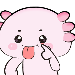Funny Axolotl v5 : Animated Stickers